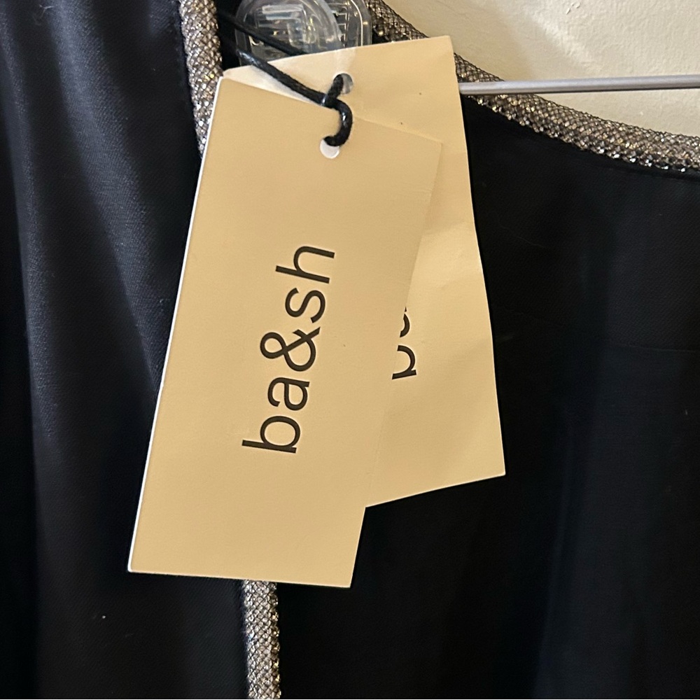 ba&sh Midnight black‎ Open-Back Dress large - Picture 4 of 6